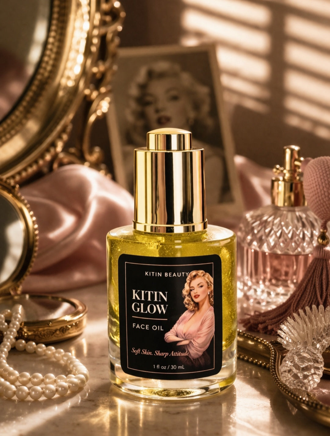 Kitin Glow Face Oil – Soft Skin. Sharp Attitude.