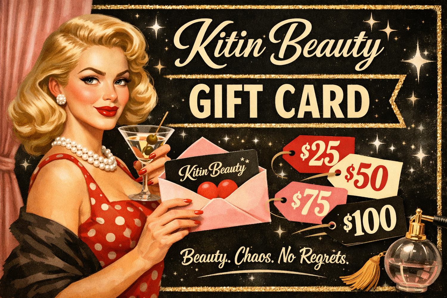 Kitin Beauty digital gift cards