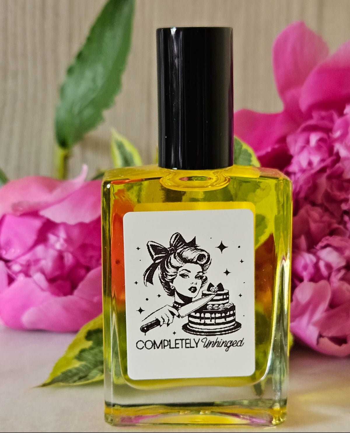 Completely Unhinged – Perfume Oil | Smells Like: Rich Buttercream Toffee Chocolate Cake Vanilla | Vibe: Unpredictable Addictive A Little Too Much (in the best way)