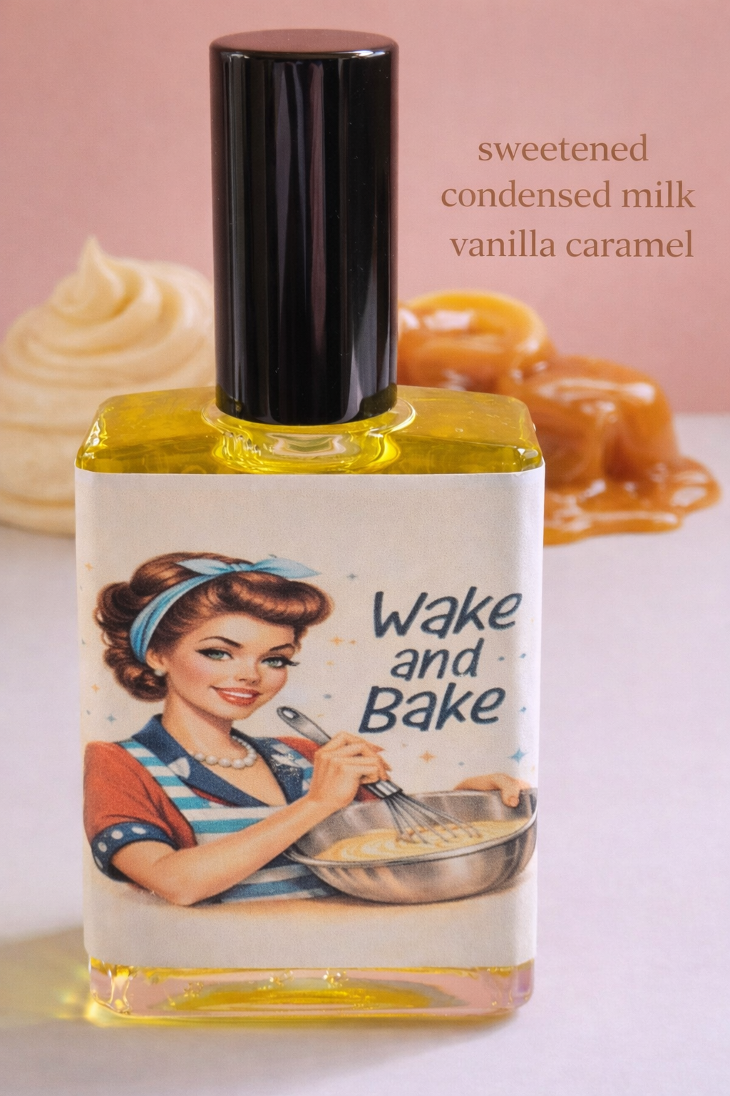 Wake and Bake – Perfume Oil | Smells Like: Sweet Milk, Caramel Vanilla Undertones| Vibe: Cozy Sweet Addicting Morning Energy
