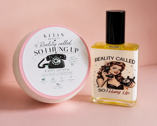 Reality Called So I Hung Up 30ml Perfume Oil and Matching Body Lotion Duo