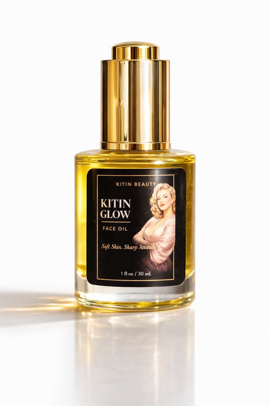 Kitin Glow Face Oil – Soft Skin. Sharp Attitude.